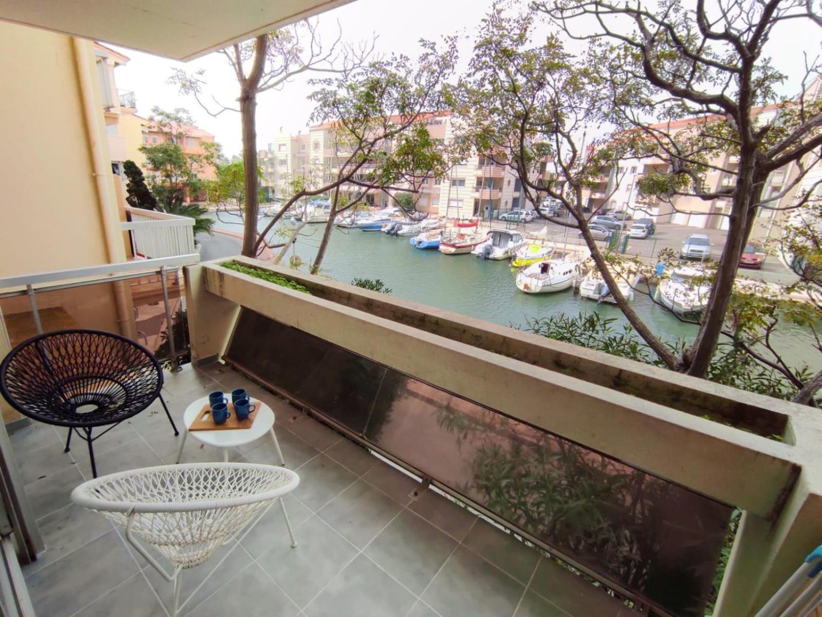 Superbe T2 Au Calme Avec Balcon Sur La Marina - 10 Apartment Canet-en-Roussillon Room photo